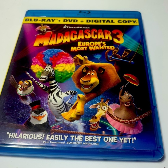 Madagascar 3: Europe’s Most Wanted. DVD Only!! Dreamworks - Picture 1 of 3